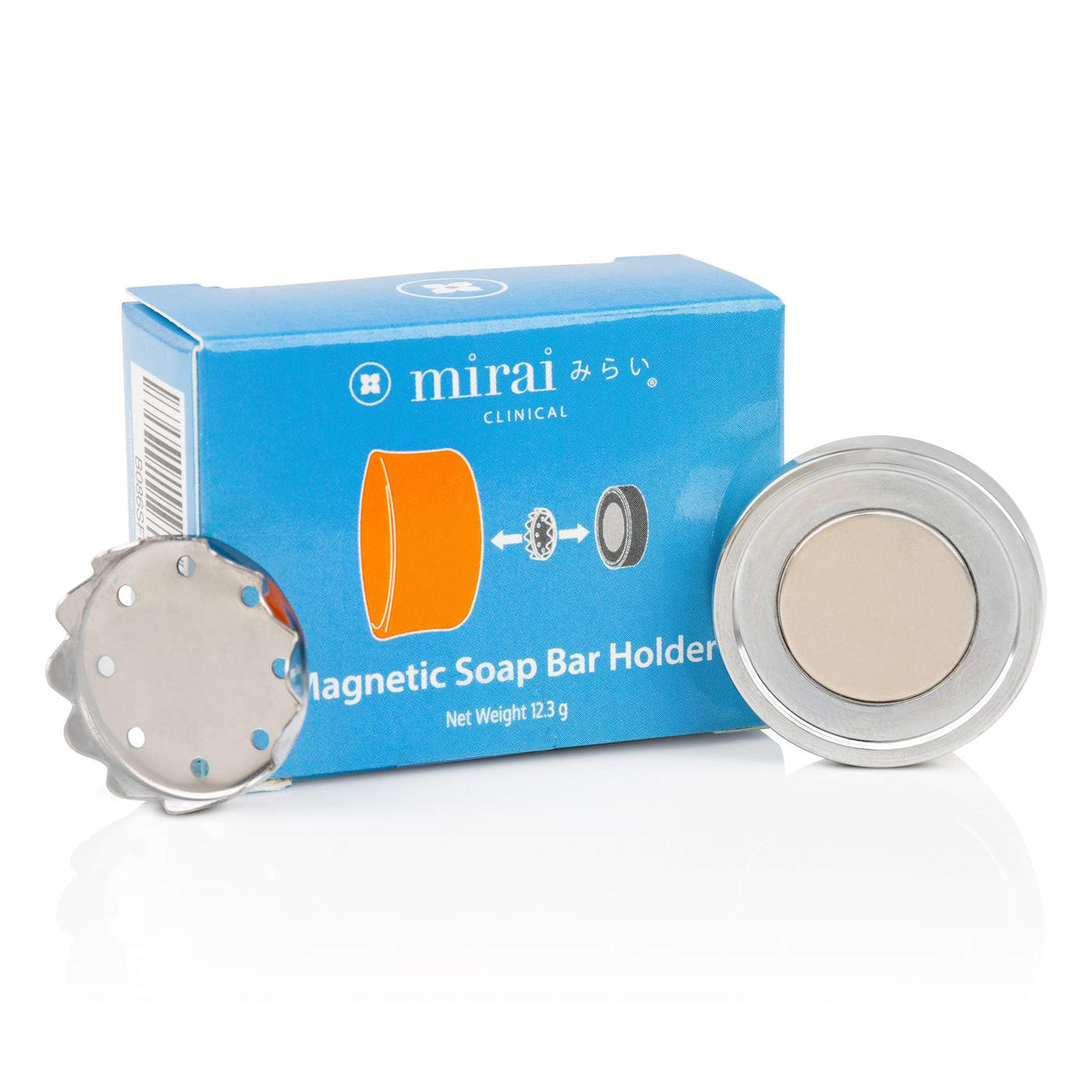 Mirai soap bar close-up texture revealing gentle cleansing agents