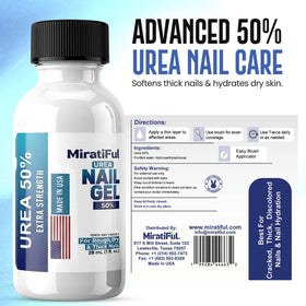 Miratiful brush applying gel to a callus for focused exfoliation