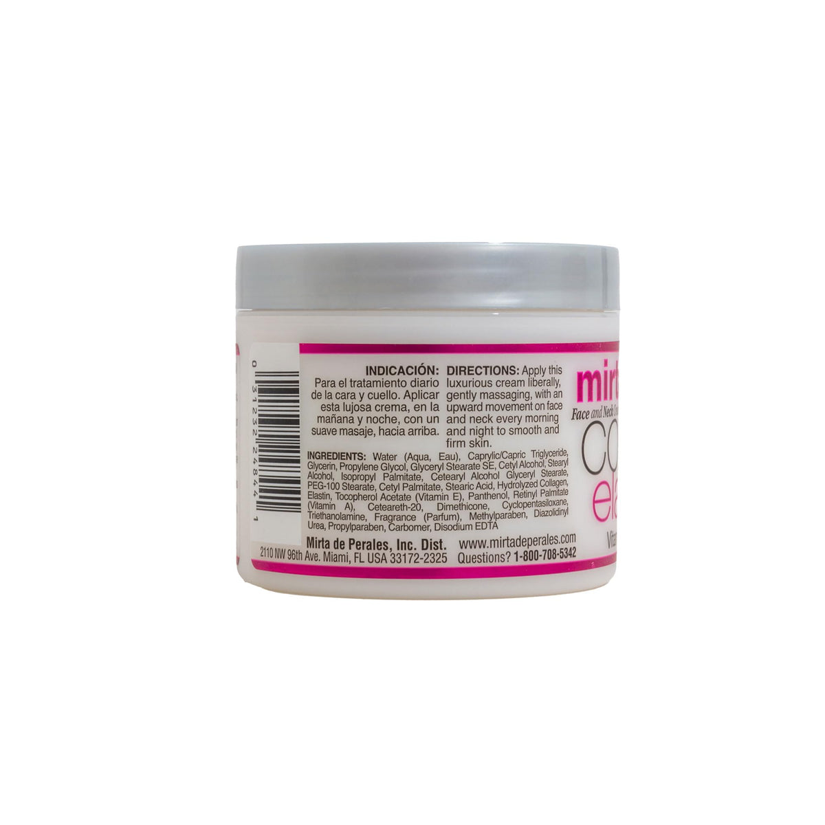 Mirta De Perales cream being applied to hand demonstrating smooth absorption