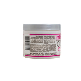 Mirta De Perales cream being applied to hand demonstrating smooth absorption