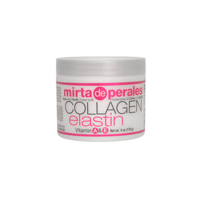 Mirta De Perales jar front view showing product for firming benefits