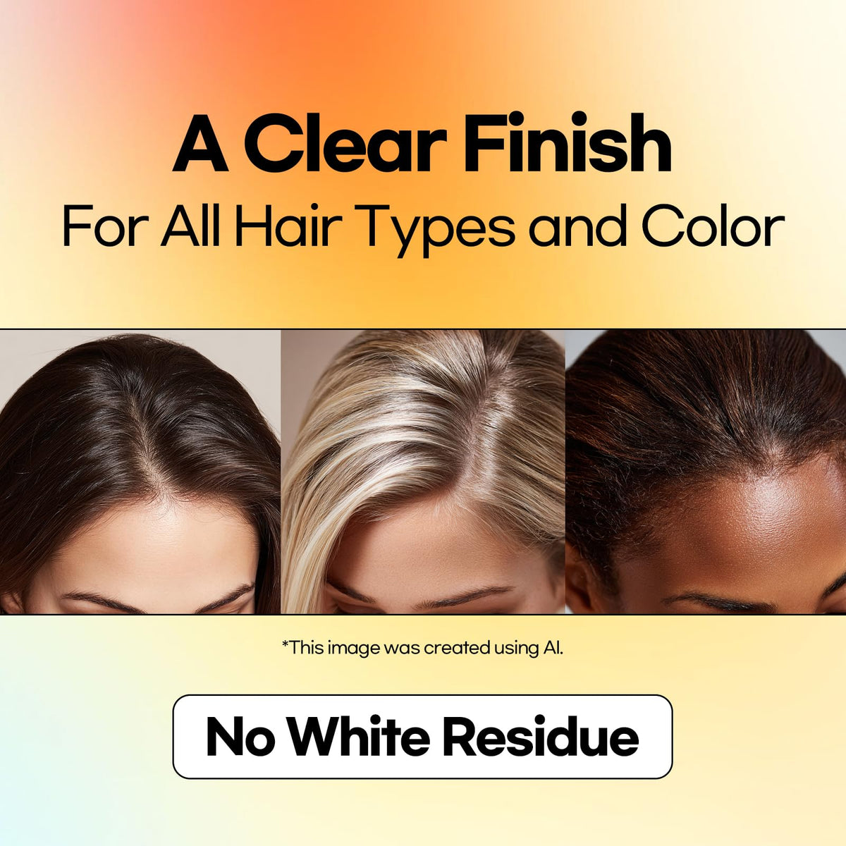 Mise En Scene being tapped onto roots in bathroom offering fast on‑the‑go refresh benefit