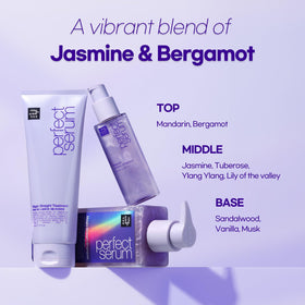 Mise En Scene back ingredients panel emphasizing K-beauty formulation