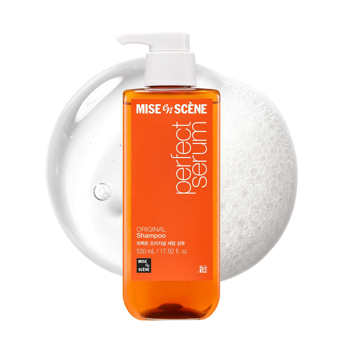 Mise En Scene front packaging showing bottle and brand for clear identification and shelf appeal