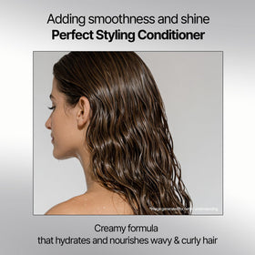 Mise En Scene natural oils display highlighting nourishing blend