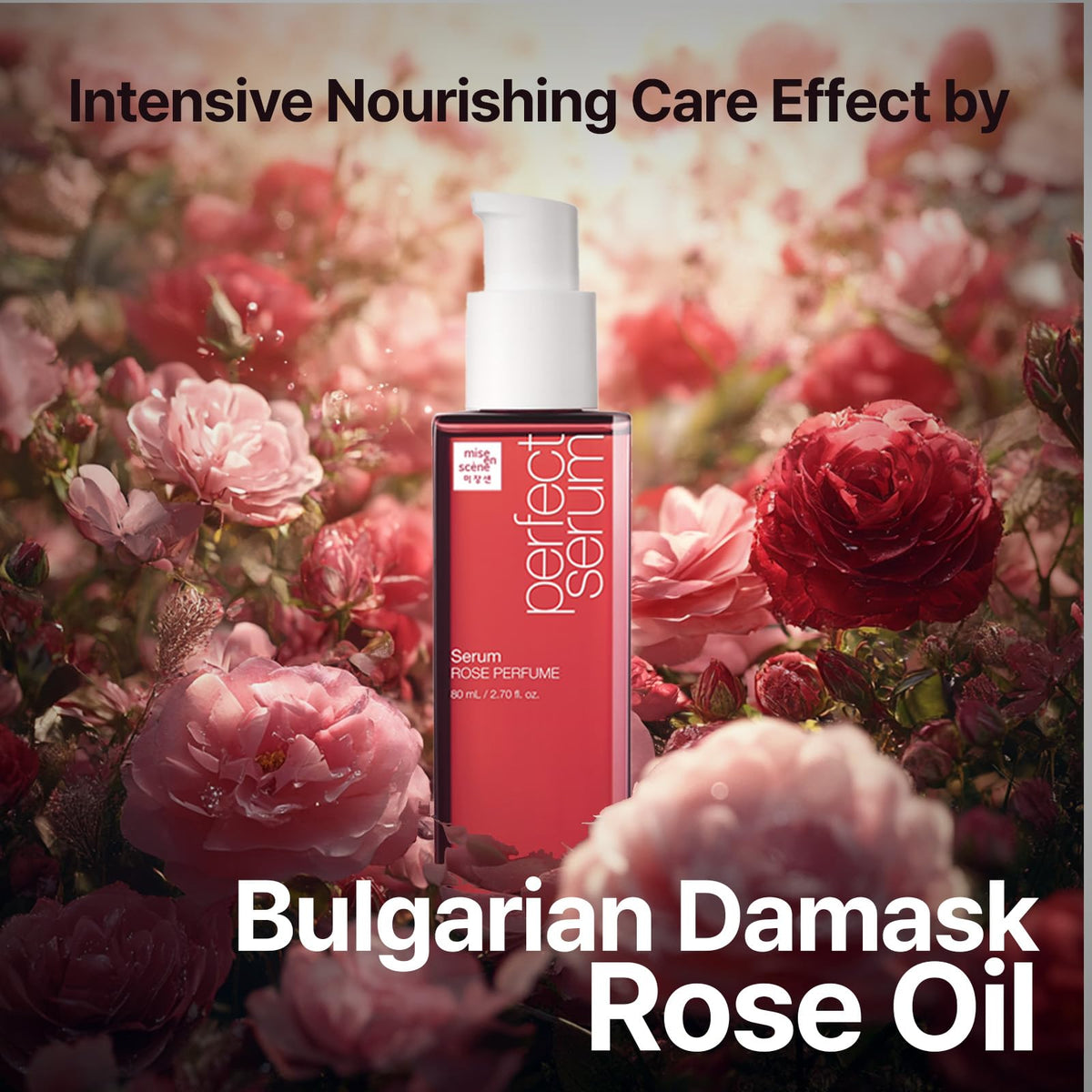 Mise En Scene oil texture on hand displaying lightweight absorption benefit