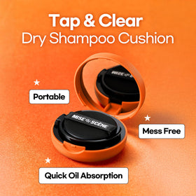 Mise En Scene open cushion applicator revealing puff and spill‑free design for precise use