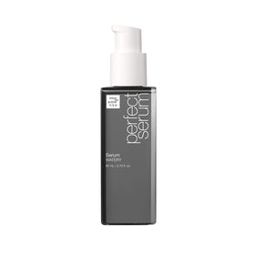 Mise En Scene front bottle showing lightweight hydrating serum and benefits