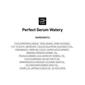 Mise En Scene natural oils arranged to show nourishing ingredients benefit