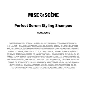 Mise En Scene styled hair outdoors showcasing scent and styling memory benefit