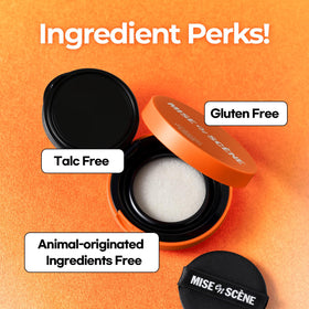 Mise En Scene compact inside purse showing travel suitability and aerosol‑free convenience