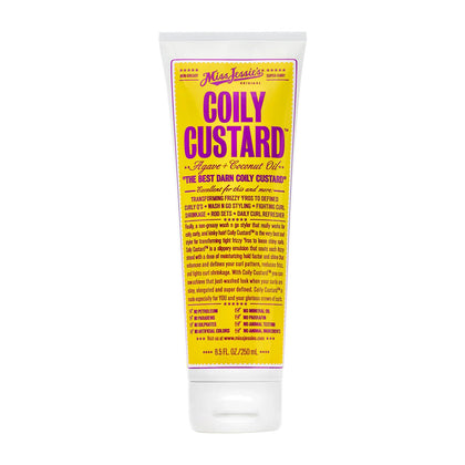 Miss Jessie's jar front packaging showing product and brand benefit