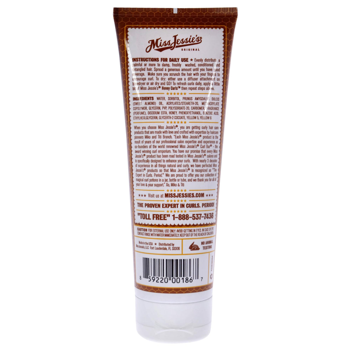 Miss Jessie's close-up of emulsion texture highlighting smooth spreadability