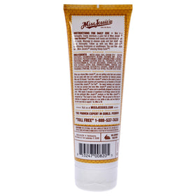 Miss Jessie's shampoo lather and texture on fingers showing slip for easy detangling