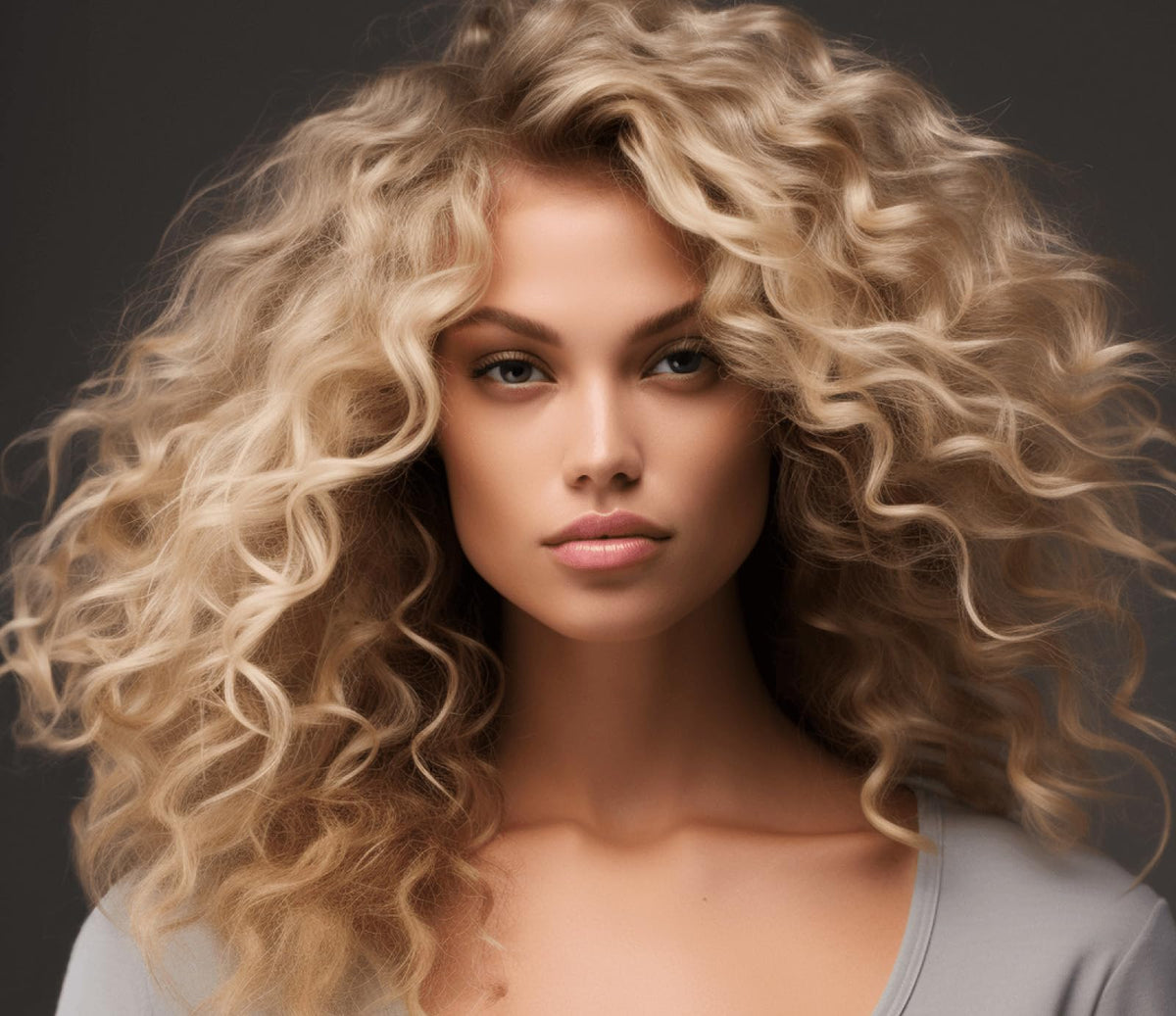 Miss Jessie's defined curls after styling showing soft bounce and shine