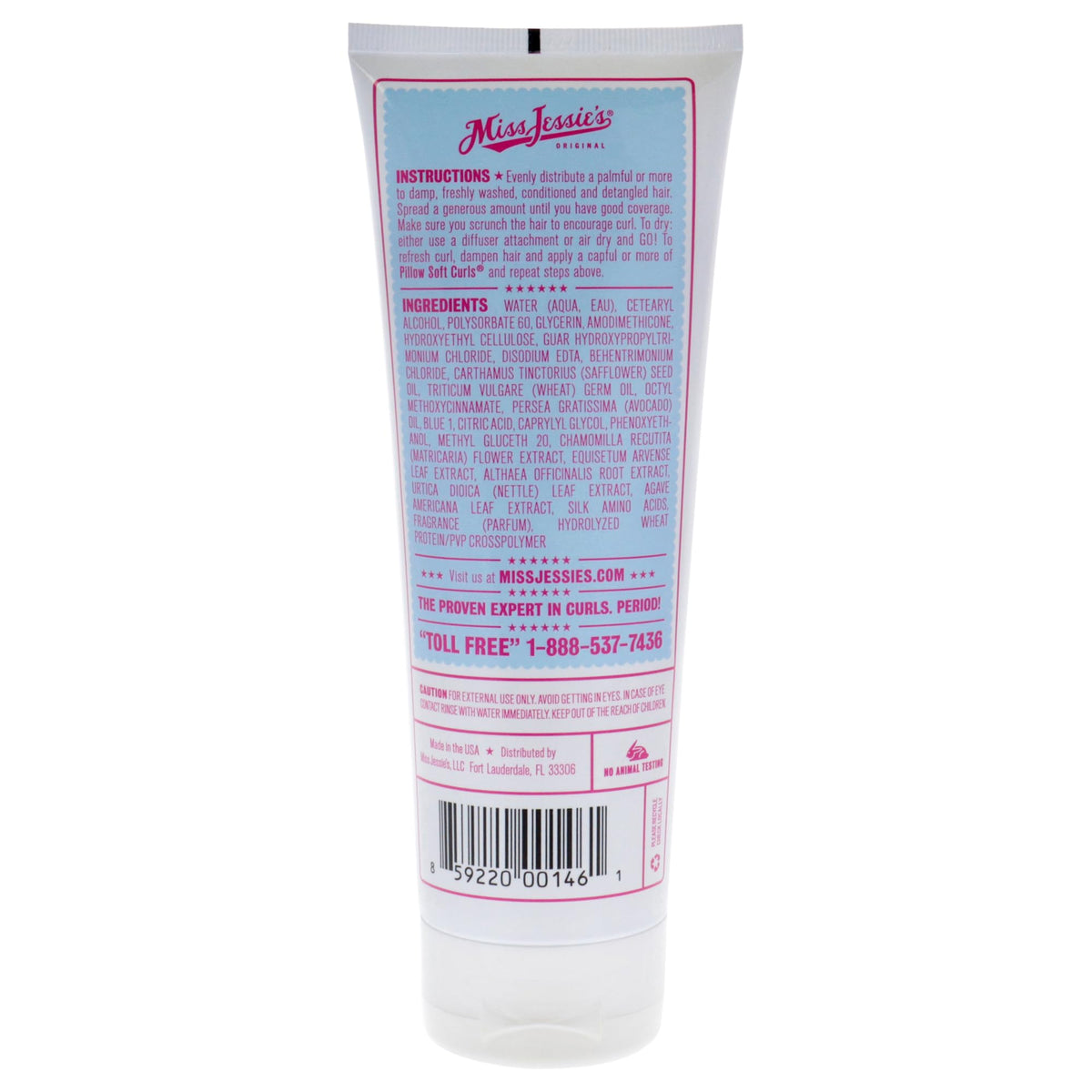 Miss Jessie's cream texture close-up illustrating lightweight, smooth spreadability for even coverage