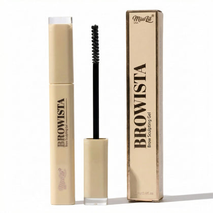 Miss Lil USA front packaging showing product and benefit of polished brows