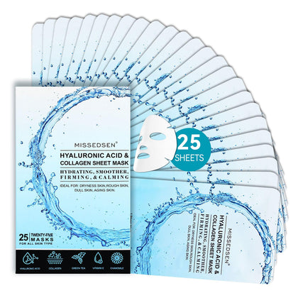 MISSEDSEN front packaging showing 25pcs for easy replenishment and convenience