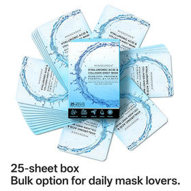 MISSEDSEN close-up mask texture highlighting thin sheet and hydrating essence