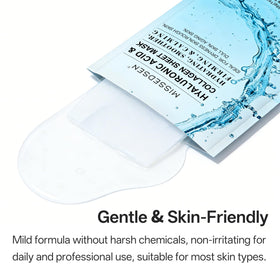 MISSEDSEN packaging label listing hyaluronic acid vitamin E and botanical extracts