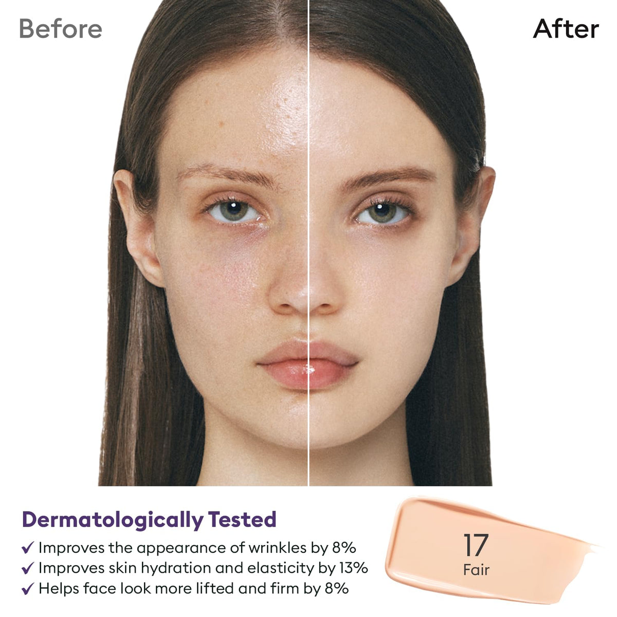 MISSHA fingertip spreading BB cream demonstrating effortless application