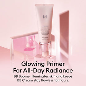 MISSHA swatch on hand demonstrating BB Cream coverage and skin-evening benefit