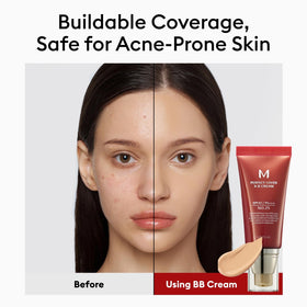 MISSHA pumping BB cream illustrating easy dispensing and control