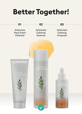 MISSHA ingredients label closeup showing Ganghwa Island Artemisia source trust