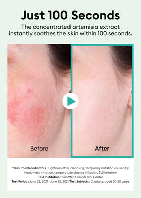 MISSHA clear watery texture drop demonstrating lightweight, fast absorption benefit
