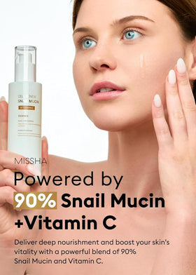 MISSHA pump dispensing serum highlighting easy controlled application