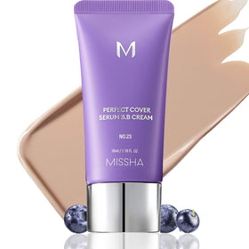 MISSHA tube front packaging showing shade No.23 and benefits
