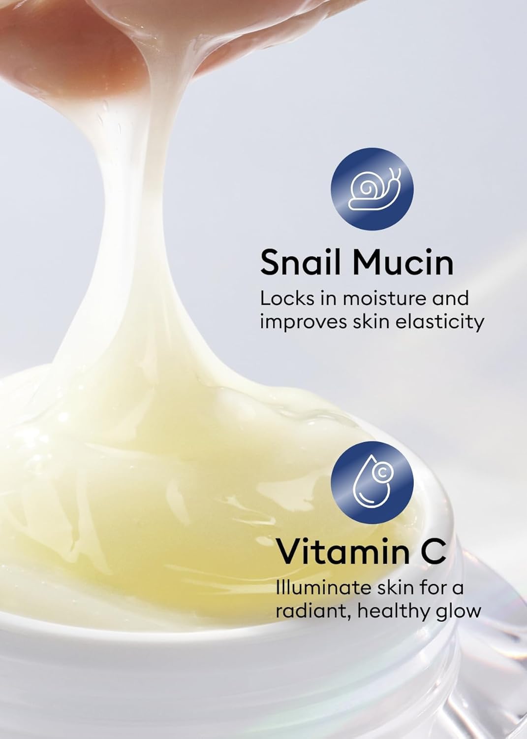 MISSHA cream being applied to face delivering visible hydration