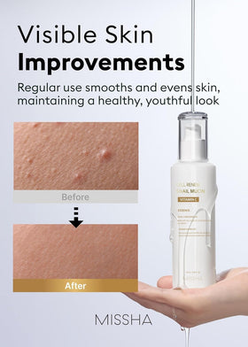 MISSHA close-up of gel texture showing hydrating smooth consistency