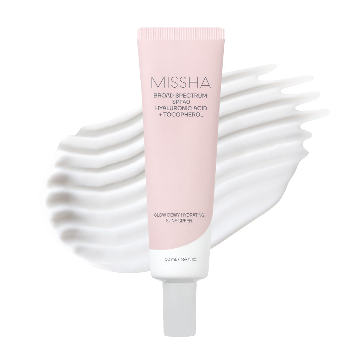 MISSHA front packaging showing bottle and SPF benefit