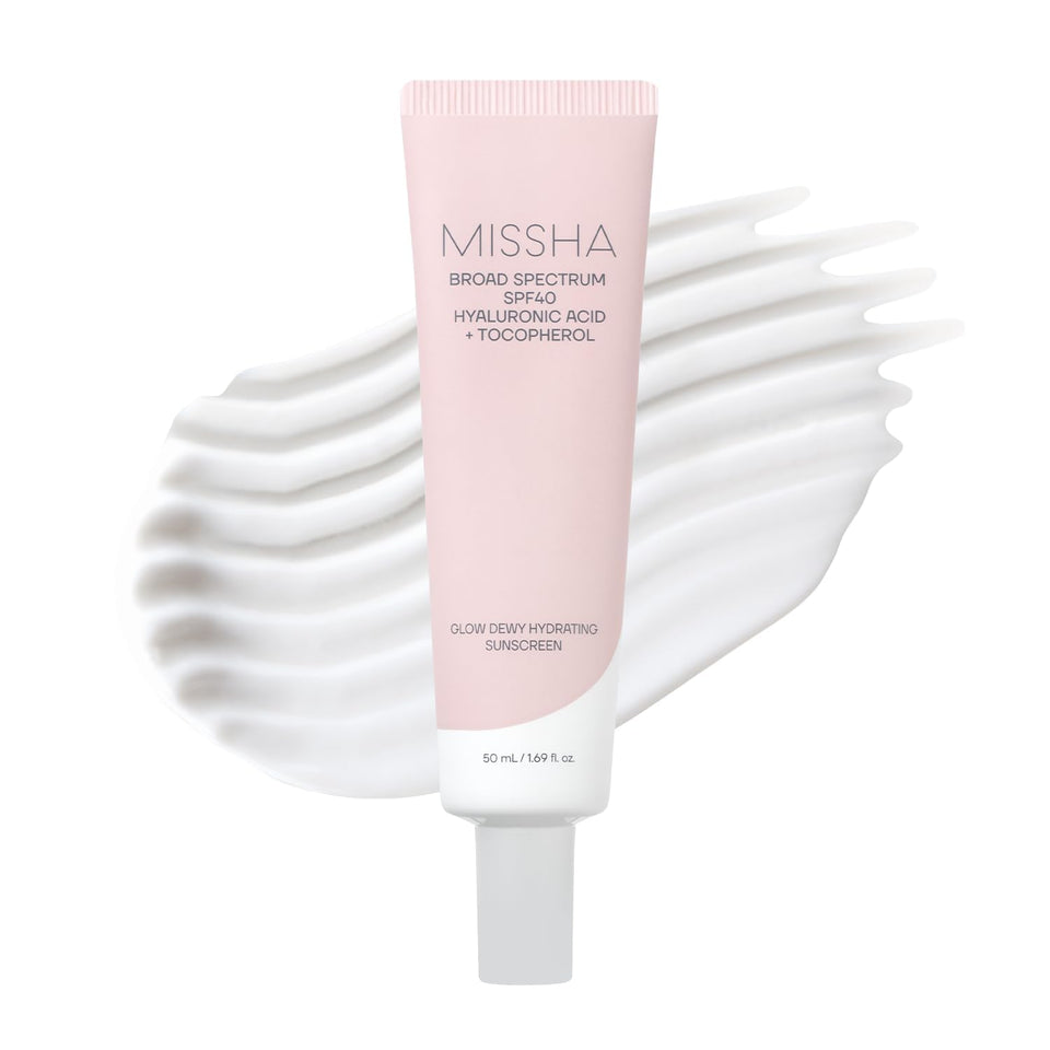 MISSHA front packaging showing bottle and SPF benefit