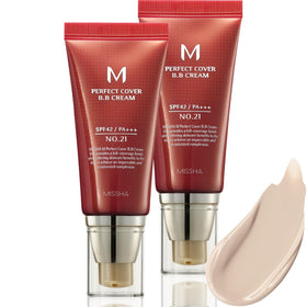 MISSHA front packaging showing shade No.21 and SPF benefit