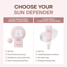 MISSHA lifestyle bag shot showing portable SPF for on-the-go protection