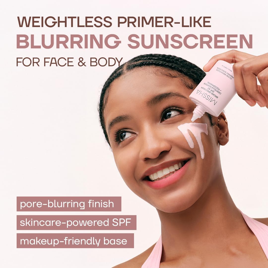 MISSHA texture close-up demonstrating lightweight, non-greasy finish