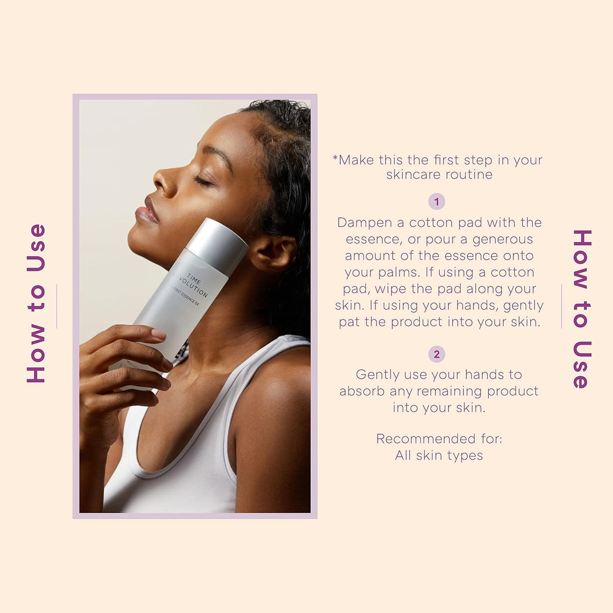 MISSHA bottle held in hand to show 150ml scale and travel-friendly size