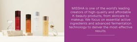 MISSHA lifestyle image on vanity conveying daily routine hydration benefit