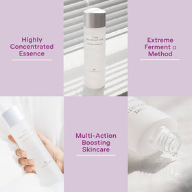 MISSHA pour showing clear lightweight essence texture and absorbency benefit