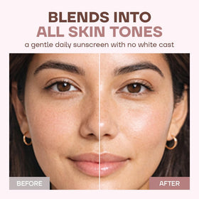 MISSHA worn under foundation showing makeup-friendly, non-pilling finish benefit
