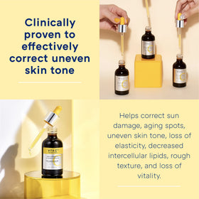 MISSHA ampoule staged on bathroom shelf among skincare showing easy daily routine integration