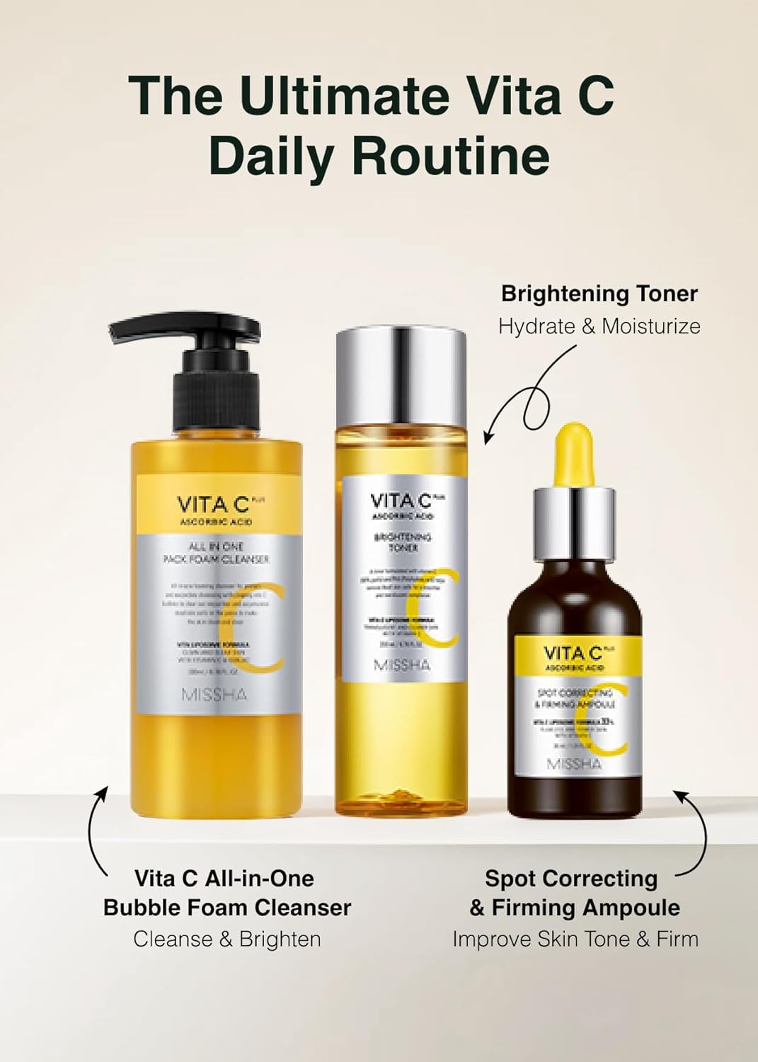 MISSHA product placed on bathroom shelf suggesting daily use