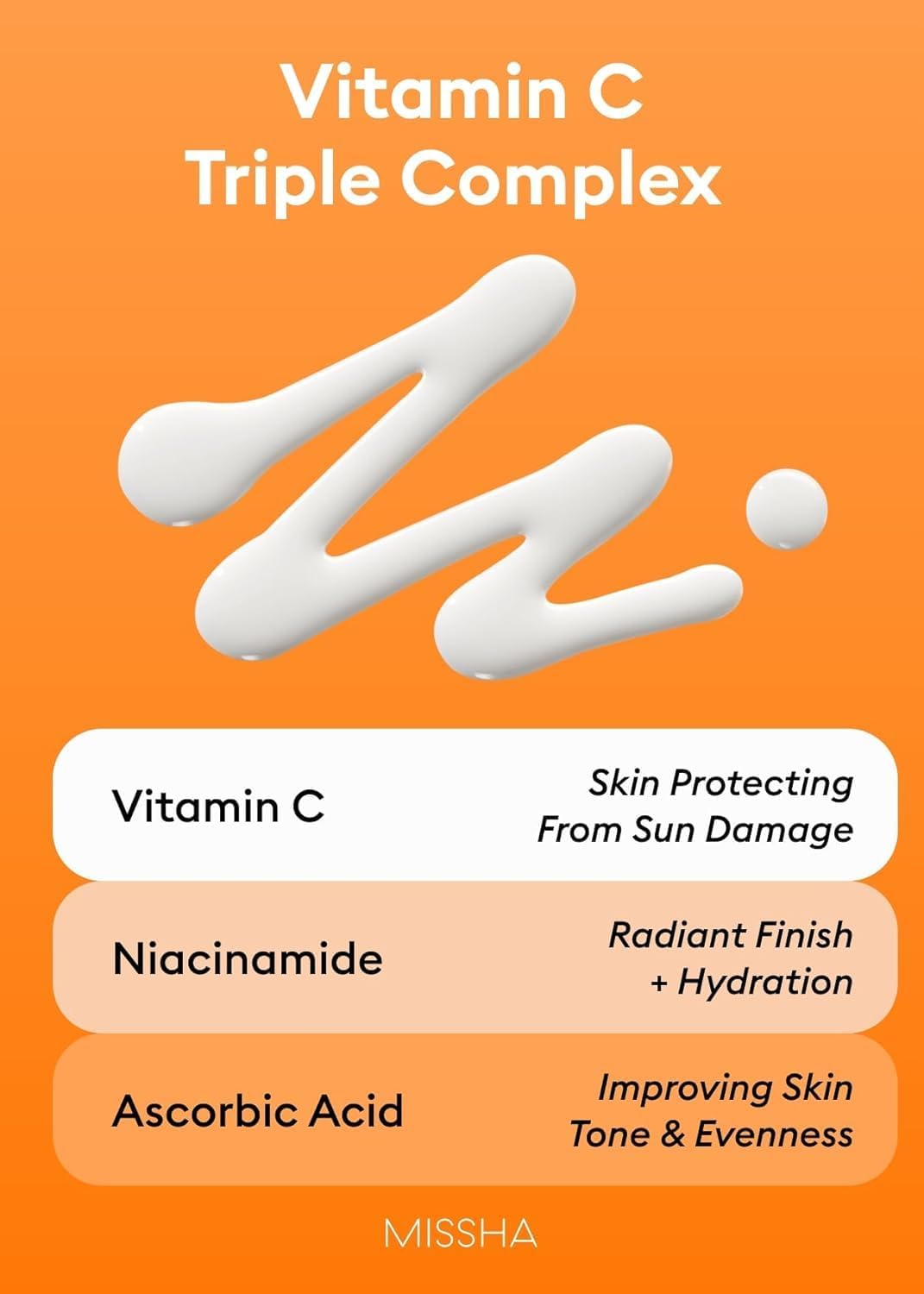 MISSHA applied on face during morning routine for bright, even tone