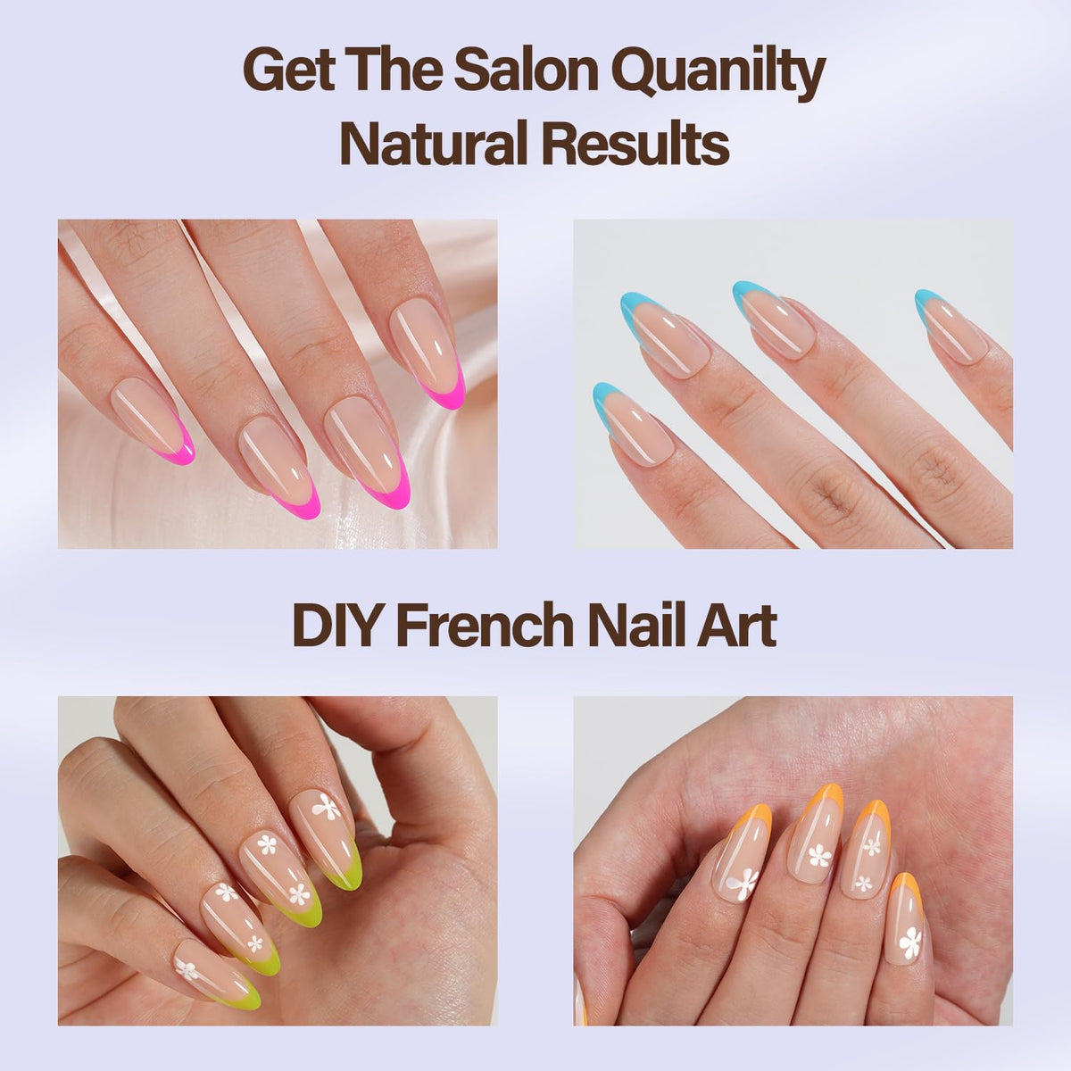Misssix close detail thin rear edge ensuring snug cuticle-to-edge fit