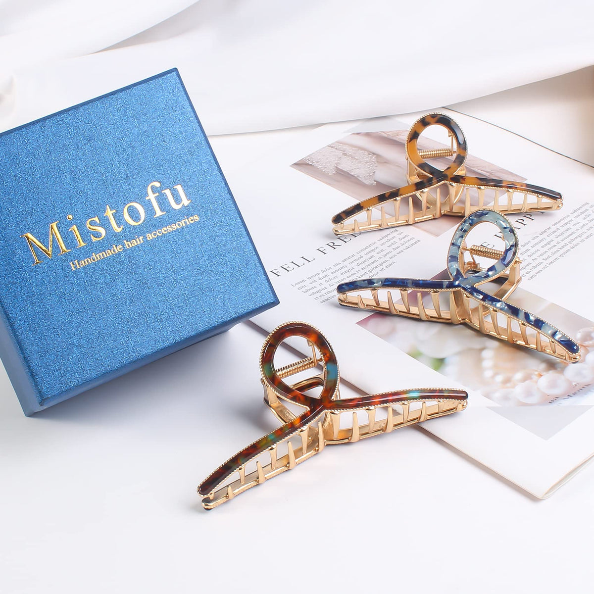 Mistofu three finishes layflat showcasing color options for outfits