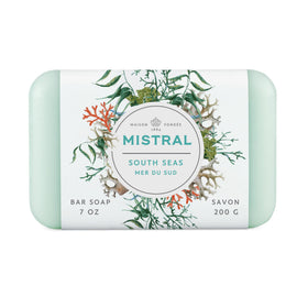 Mistral South Seas front packaging showing elegant label and size benefit