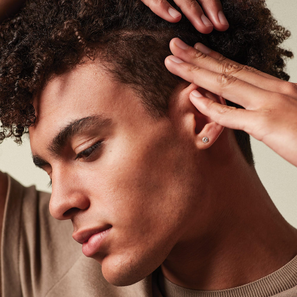 MITCH styled slick-back look illustrating medium hold and low-shine finish