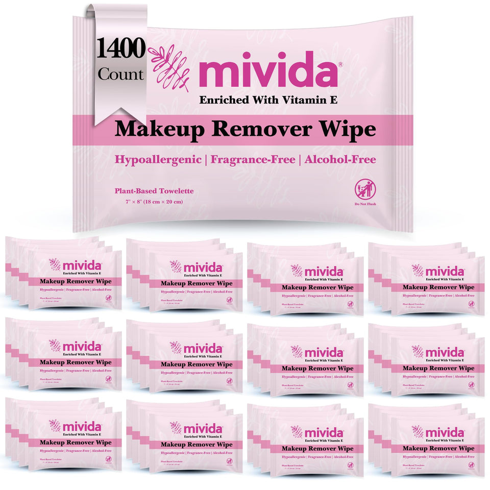 mivida front packaging showing bulk supply and convenience for businesses